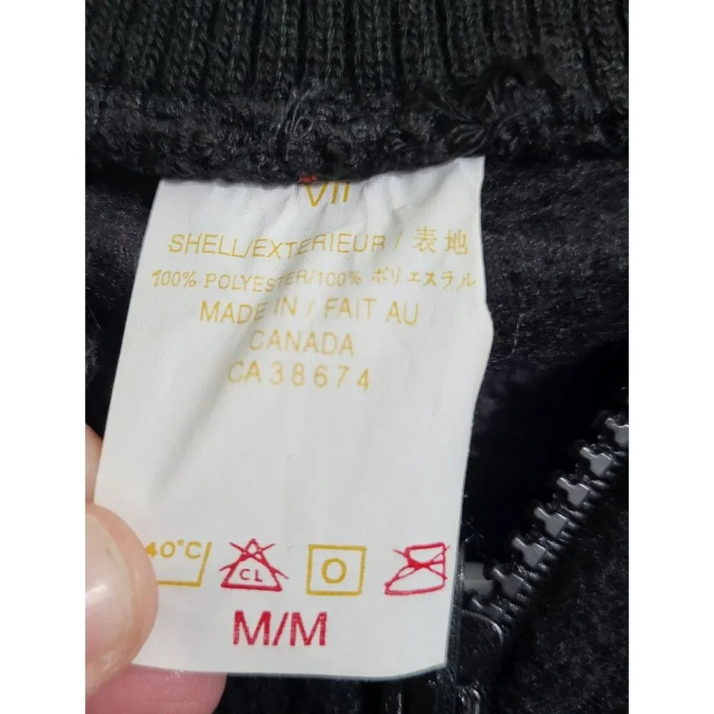 VTG Disney Wide World of Sports Bomber Varsity Jacket SZ M y2k Black - Picture 8 of 11